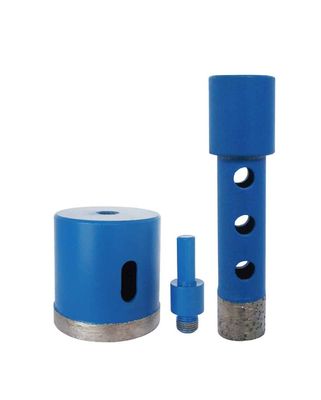 Granit 6MM ila 76mm için Beton Çekirdek Bit 2 IN 1 Elmas Matkap Ucu